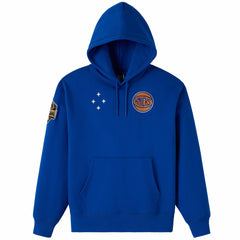 New York Knicks OVO x NBA Fleece Hoodie Blue - NBA