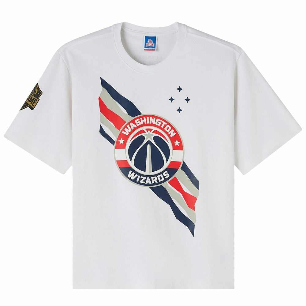 Washington Wizards OVO x NBA Heavyweight T-Shirt White - NBA
