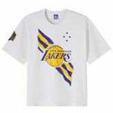 Los Angeles Lakers OVO x NBA Heavyweight T-Shirt White - NBA