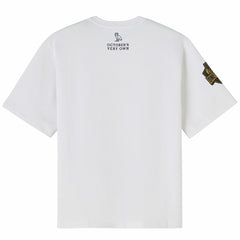 Los Angeles Lakers OVO x NBA Heavyweight T-Shirt White - NBA