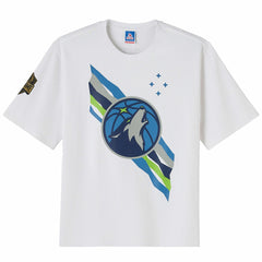 Minnesota Timberwolves OVO x NBA Heavyweight T-Shirt White - NBA