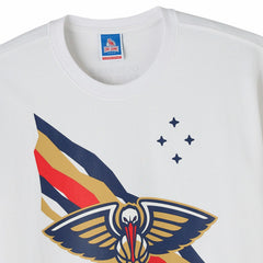 New Orleans Pelicans OVO x NBA Heavyweight T-Shirt White - NBA
