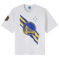 Golden State Warriors OVO x NBA Heavyweight T-Shirt White - NBA