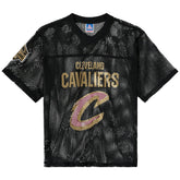 Cleveland Cavaliers OVO x NBA Mesh Football Fashion Jersey Black - NBA