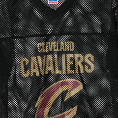 Cleveland Cavaliers OVO x NBA Mesh Football Fashion Jersey Black - NBA