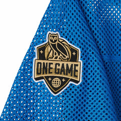 Oklahoma City Thunder OVO x NBA Mesh Football Fashion Jersey Blue - NBA