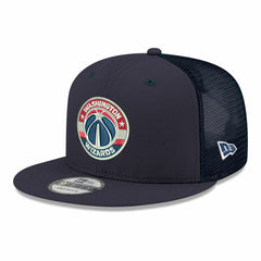 Washington Wizards Core Logo Meshback 9FIFTY Snapback Hat Navy - NBA