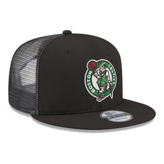 Boston Celtics Core Logo Meshback 9FIFTY Snapback Hat Black - NBA