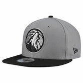 Minnesota Timberwolves Core Logo Storm Gray Two-Tone 9FIFTY Snapback Hat Gray - NBA