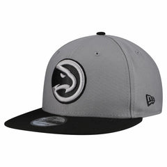 Atlanta Hawks Core Logo Storm Gray Two-Tone 9FIFTY Snapback Hat Gray - NBA