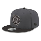 Boston Celtics Logo 2-Tone 9FIFTY Snapback Hat Gray/Black - NBA
