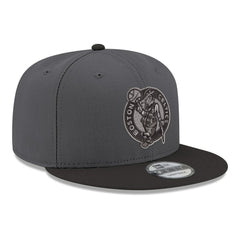 Boston Celtics Logo 2-Tone 9FIFTY Snapback Hat Gray/Black - NBA