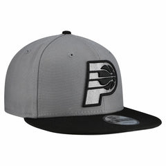 Indiana Pacers Core Logo Storm Gray Two-Tone 9FIFTY Snapback Hat Gray - NBA