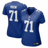 Marcus Mbow New York Giants Women's Team Game Jersey Royal | Nike for Sale