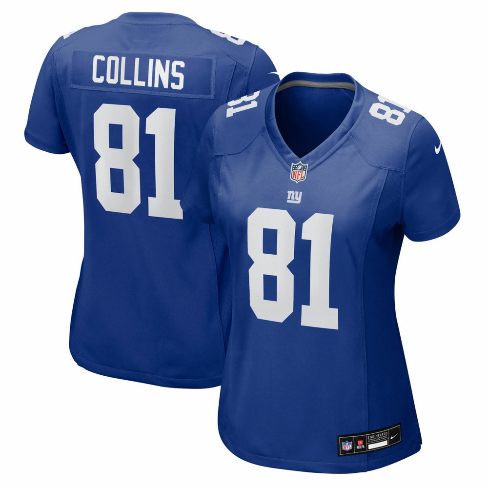 Beaux Collins New York Giants Women's Team Game Jersey Royal | Nike for Sale