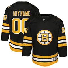 Boston Bruins Youth Home Custom Premier Jersey - Black - NHL