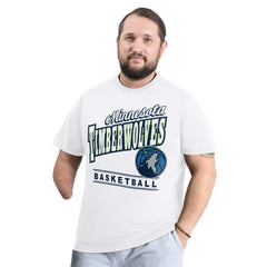 Minnesota Timberwolves G-III Sports by Carl Banks Adaptive Headliner T-Shirt White - NBA