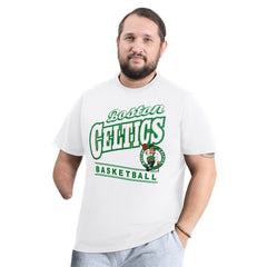 Boston Celtics G-III Sports by Carl Banks Adaptive Headliner T-Shirt White - NBA
