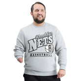 Brooklyn Nets G-III Sports by Carl Banks Adaptive Headliner Fleece Crewneck Sweatshirt Gray - NBA
