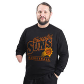 Phoenix Suns G-III Sports by Carl Banks Adaptive Headliner Fleece Crewneck Sweatshirt Black - NBA