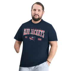 Columbus Blue Jackets G-III Sports by Carl Banks Adaptive Classic Team Graphic T-Shirt - Navy - NHL