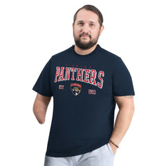Florida Panthers G-III Sports by Carl Banks Adaptive Classic Team Graphic T-Shirt - Navy - NHL