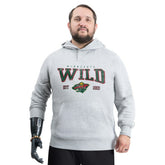 Minnesota Wild G-III Sports by Carl Banks Adaptive Classic Team Spirit Fleece Hoodie - Gray - NHL