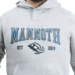 Utah Mammoth G-III Sports by Carl Banks Adaptive Classic Team Spirit Fleece Hoodie - Gray - NHL
