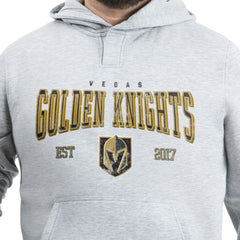 Vegas Golden Knights G-III Sports by Carl Banks Adaptive Classic Team Spirit Fleece Hoodie - Gray - NHL