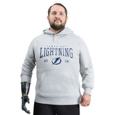 Tampa Bay Lightning G-III Sports by Carl Banks Adaptive Classic Team Spirit Fleece Hoodie - Gray - NHL