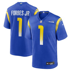 Emmanuel Forbes Jr. Los Angeles Rams Team Game Jersey Royal | Nike for Sale