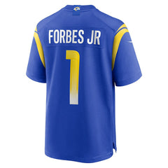 Emmanuel Forbes Jr. Los Angeles Rams Team Game Jersey Royal | Nike for Sale