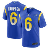 Nick Hampton Los Angeles Rams Team Game Jersey Royal | Nike for Sale