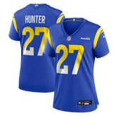 Jarquez Hunter Los Angeles Rams Women's Team Game Jersey Royal | Nike for Sale