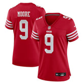 Skyy Moore San Francisco 49ers Women's Team Game Jersey Scarlet | Nike for Sale