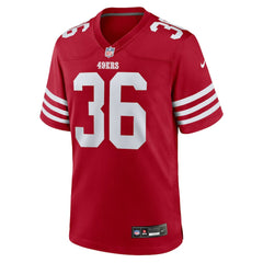 Marques Sigle San Francisco 49ers Team Game Jersey Scarlet | Nike for Sale