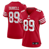 Luke Farrell San Francisco 49ers Women's Team Game Jersey Scarlet | Nike for Sale
