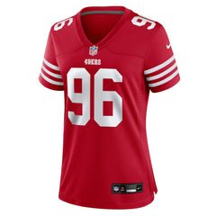 Jordan Jefferson San Francisco 49ers Women's Team Game Jersey Scarlet | Nike for Sale