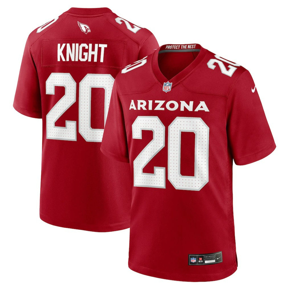 Zonovan Knight Arizona Cardinals Team Game Jersey Cardinal | Nike for Sale