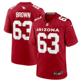 Evan Brown Arizona Cardinals Team Game Jersey Cardinal | Nike for Sale
