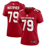 PJ Mustipher Arizona Cardinals Women's Team Game Jersey Cardinal | Nike for Sale