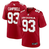 Calais Campbell Arizona Cardinals Team Game Jersey Cardinal | Nike for Sale
