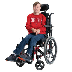 Washington Capitals G-III Sports by Carl Banks Adaptive Mesh Effect Long Sleeve T-Shirt - Red - NHL