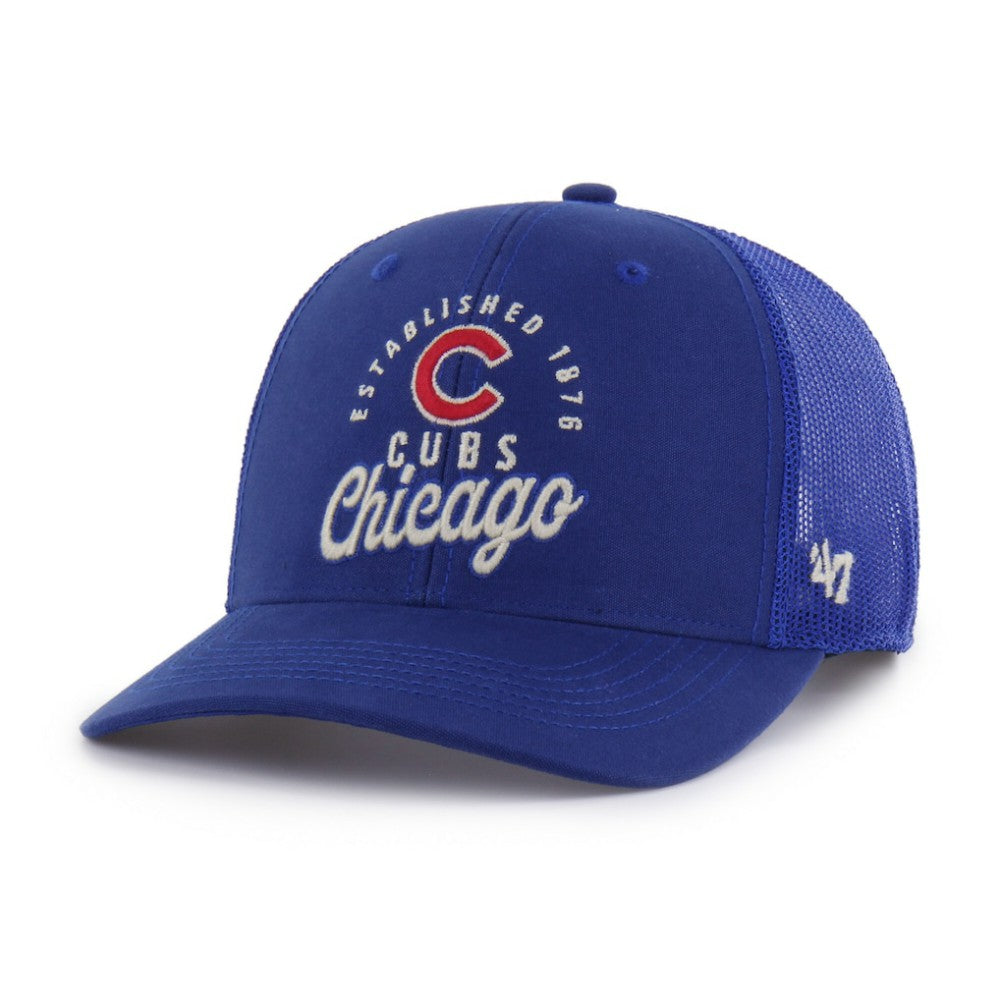 Chicago Cubs '47 Pitstop Trucker Adjustable Hat - MLB