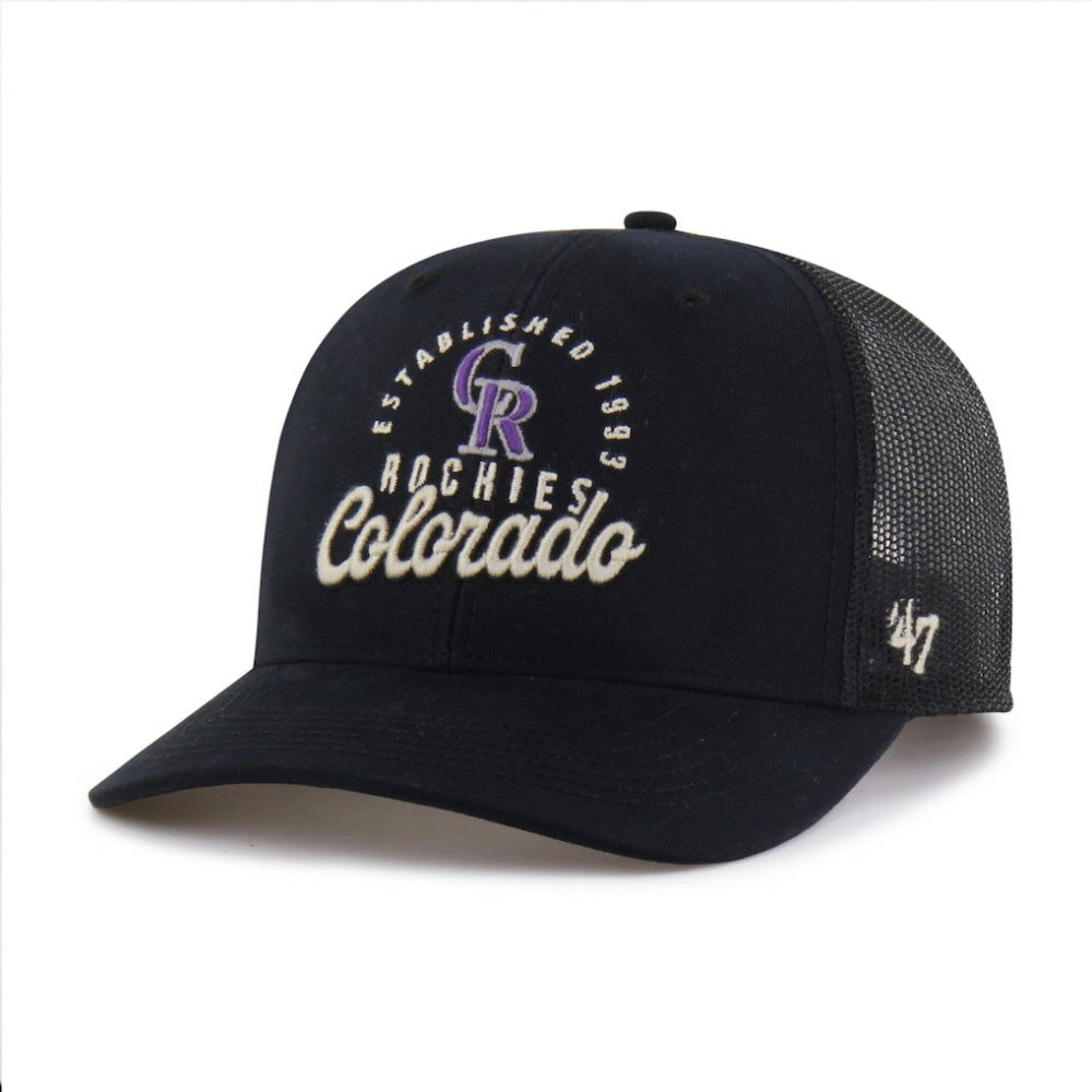Colorado Rockies '47 Pitstop Trucker Adjustable Hat - MLB