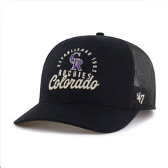 Colorado Rockies '47 Pitstop Trucker Adjustable Hat - MLB