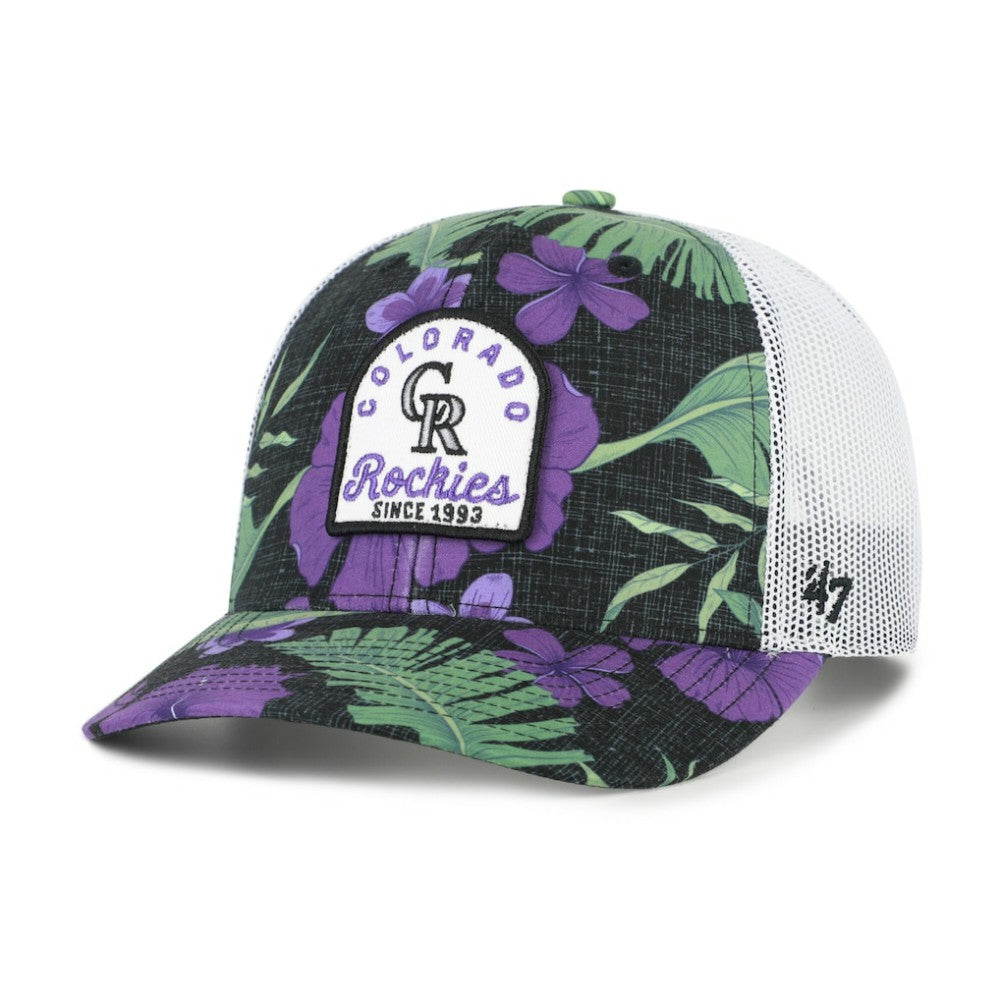 Colorado Rockies '47 Beachside Adjustable Trucker Hat - MLB
