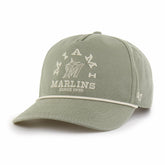 Miami Marlins '47 Canyon Ranchero Hitch Adjustable Hat - MLB