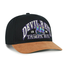 Tampa Bay Rays '47 Cooperstown Break Wood Suede Hitch Adjustable Hat - MLB