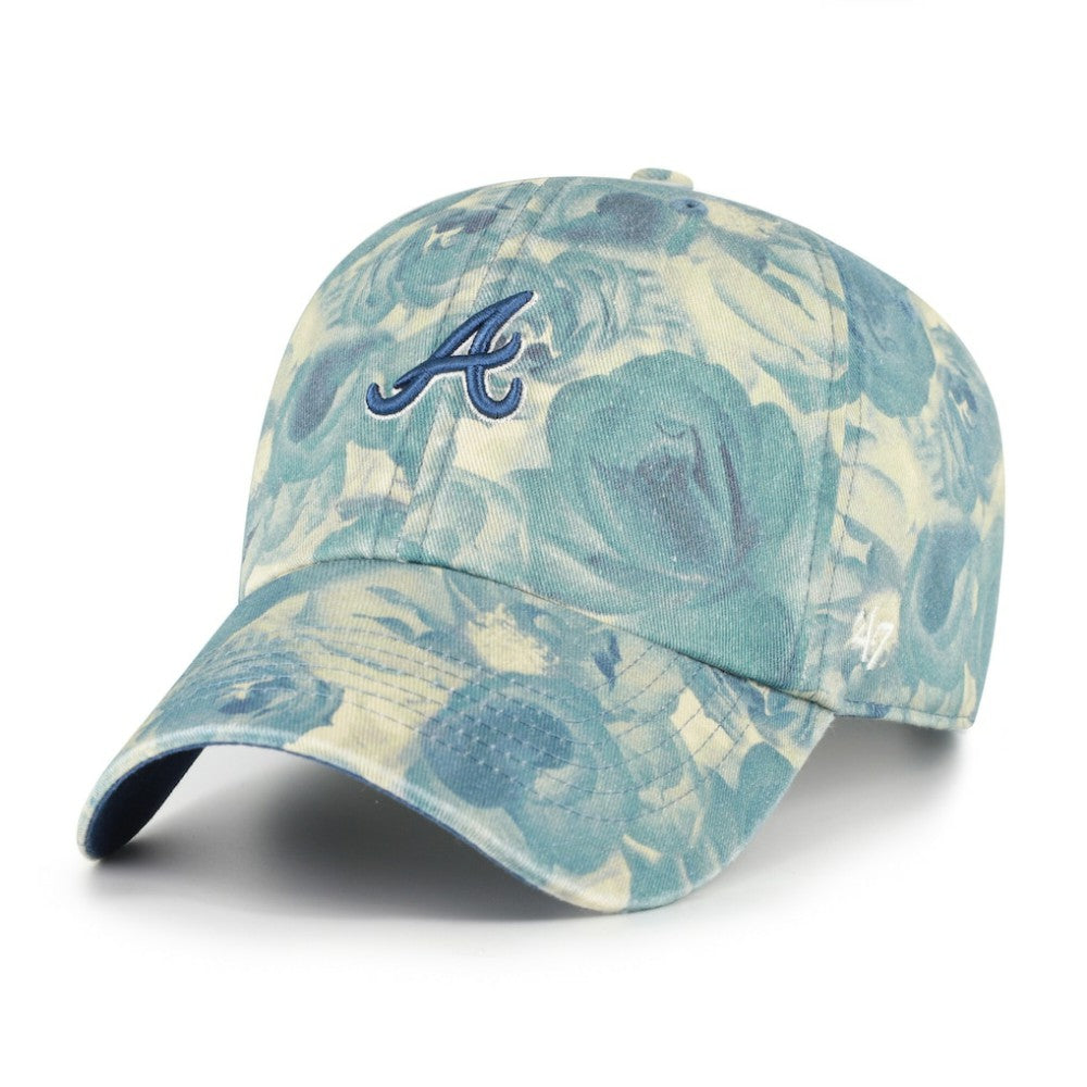 Atlanta Braves '47 Women's Gardenia Clean Up Adjustable Hat - MLB